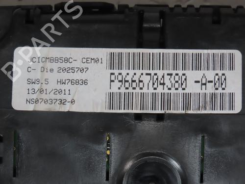 Instrument cluster CITROËN C4 Picasso I MPV (UD_) 1.6 HDi 110 | BP30048049C47 