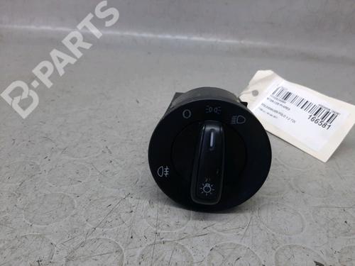 Used Headlight switch VW POLO V (6R1, 6C1) 1.2 TDI (75 hp) 9012944