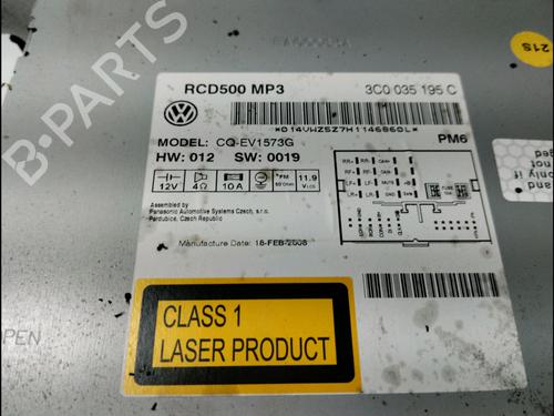Radio VW EOS (1F7, 1F8) 2.0 TDI | BP10685678E6 - Image 2