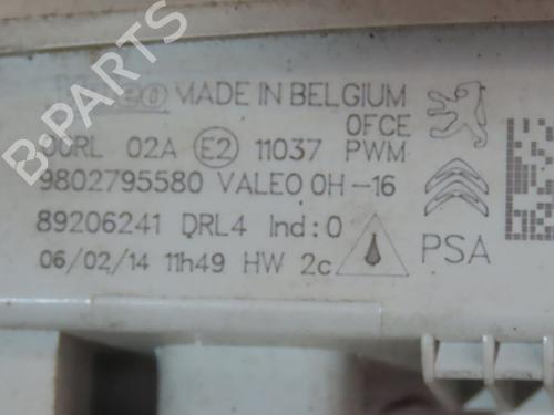 Used Left daytime light PEUGEOT 308 SW II (LC_, LJ_, LR_, LX_, L4_) 1.6 HDi / BlueHDi 115 (LCBHXM, LCBHXT) (115 hp) 28685553