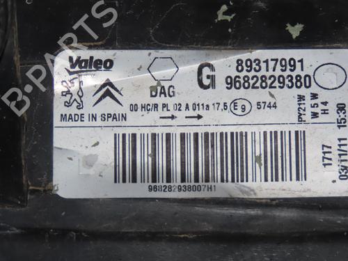 Left headlight PEUGEOT PARTNER Box Body/MPV 1.6 HDi | BP30311741C28 