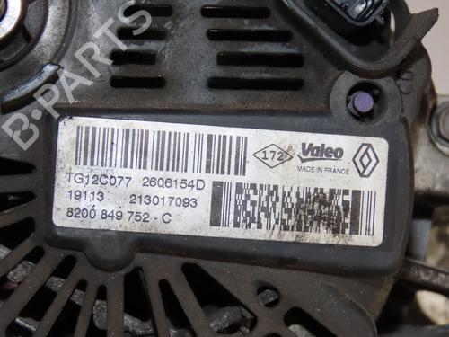 Alternator RENAULT SCÉNIC III (JZ0/1_) 1.2 TCe (JZ16) | BP30556426M7
