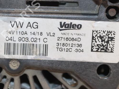 Alternator SEAT IBIZA V (KJ1, KJG) 1.6 TDI | BP37705668M7 - Image 4