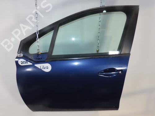 Left front door PEUGEOT 208 I (CA_, CC_) 1.2 VTi 68 / PureTech 68 | BP29344653C2 