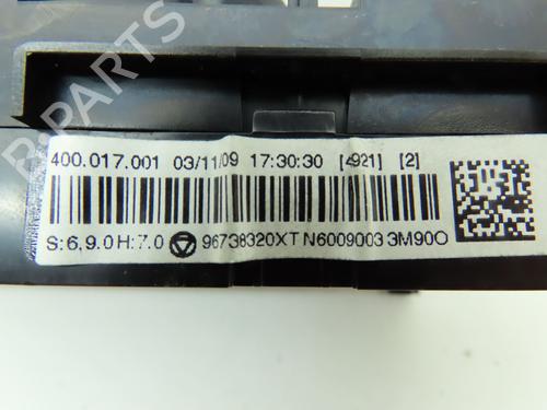 Climate control PEUGEOT 3008 I MPV (0U_) 1.6 HDi | BP15953669I5 