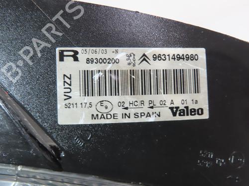 Right headlight CITROËN XSARA PICASSO (N68) 2.0 HDi | BP18733150C29 