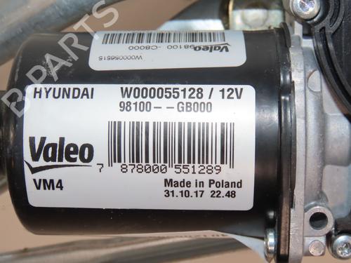 Front wiper motor HYUNDAI i20 II (GB, IB) 1.2 | BP26112151M29 