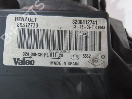 Used Left headlight RENAULT MEGANE II (BM0/1_, CM0/1_) 2.0 16V (BM0U, CM0U) (135 hp) 18130015