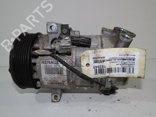 AC-Kompressor RENAULT CLIO IV (BH_) 0.9 TCe 90 (BHNF, BHMA, BHMH, BHJK, BHJR) (90 hp) 21836987