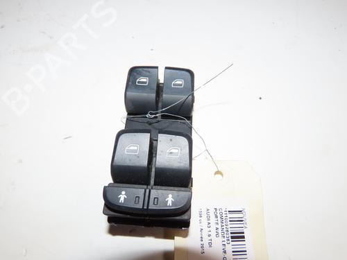 Used Left front window switch AUDI A3 Sportback (8VA, 8VF) 1.6 TDI (110 hp) 19061807