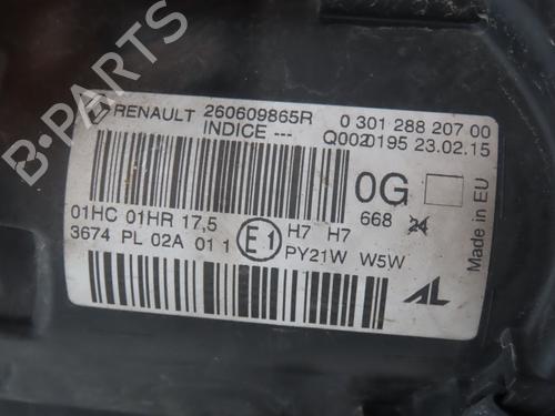 Left headlight RENAULT MEGANE III Hatchback (BZ0/1_, B3_) 1.5 dCi (BZ09, BZ0D, BZ1W, BZ29, BZ14) | BP36100656C28 - Image 2