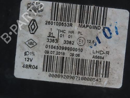 Right headlight RENAULT CLIO IV (BH_) 1.5 dCi 90 | BP29196412C29 