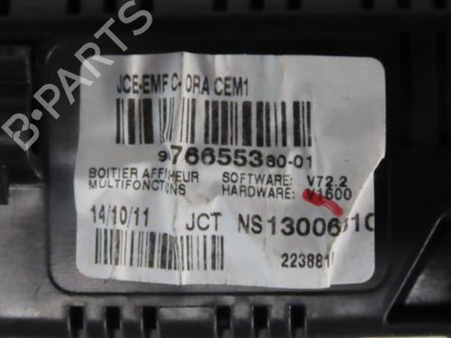 Display monitor PEUGEOT PARTNER Box Body/MPV 1.6 HDi | BP30093159C48 