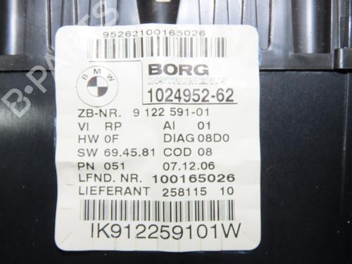 Instrument cluster BMW 1 (E87) 118 d | BP16203684C47 