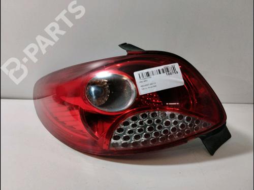 Used Left taillight Left taillight PEUGEOT 206+ (2L_, 2M_) 1.4 i (2LKFWA, 2MKFWA) (75 hp) 10686461 10686461