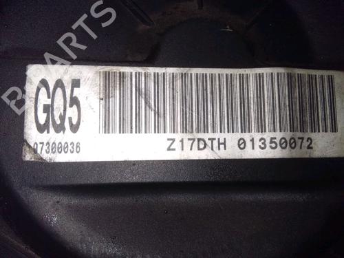 Engine OPEL MERIVA A MPV (X03) 1.7 CDTI (E75) | BP11046838M1 