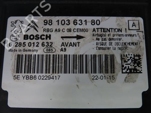 Used ECU airbags PEUGEOT 208 I (CA_, CC_) 1.6 VTi (120 hp) 17783694
