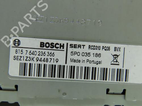Radio SEAT ALTEA (5P1) 1.6 TDI | BP15953688E6 