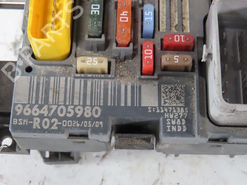 Fuse box CITROËN C5 III Break (RW_) 1.6 HDi 110 | BP38548637E1 - Image 2