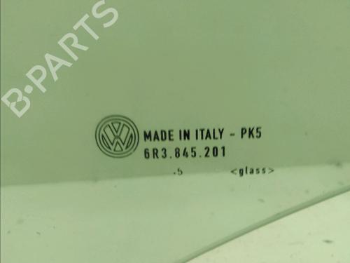Front left door window VW POLO V (6R1, 6C1) 1.4 TDI | BP15672390C18 