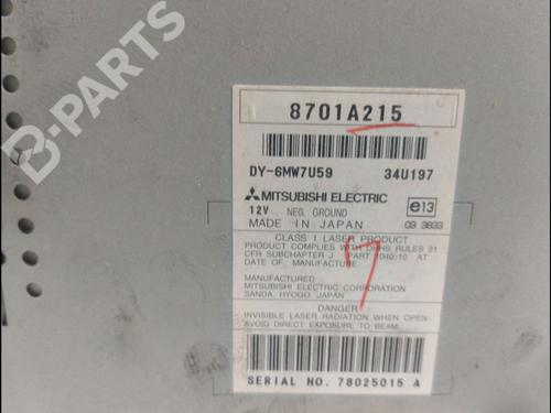 Radio PEUGEOT 4007 (VU_, VV_) 2.2 HDi | BP10543771E6 
