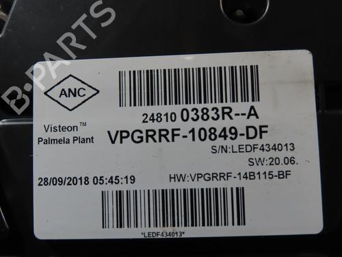 Instrument cluster RENAULT CLIO IV (BH_) 1.5 dCi 90 | BP16356044C47 