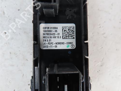 Used Left front window switch PEUGEOT 308 II (LB_, LP_, LW_, LH_, L3_) 1.6 HDi / BlueHDi 115 (115 hp) 29601556