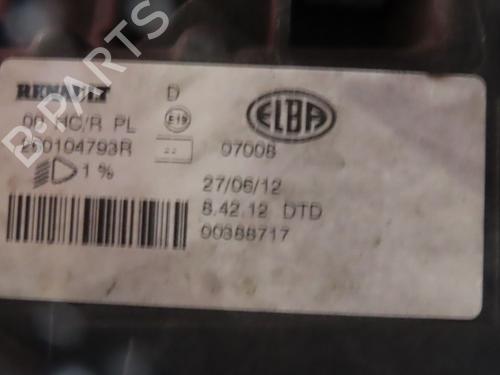 Right headlight DACIA SANDERO 1.5 dCi | BP28121153C29