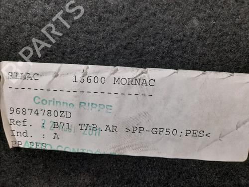 Rear parcel shelf CITROËN C4 II (NC_) 1.6 HDi 110 | BP14961673C85 