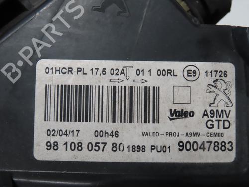 Left headlight PEUGEOT 208 I (CA_, CC_) 1.2 VTI 82 | BP32129290C28 