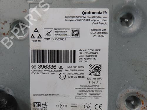 Radio PEUGEOT 208 II (UB_, UP_, UW_, UJ_) 1.2 PureTech 100 | BP27666279E6 