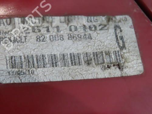 Left taillight RENAULT CLIO III (BR0/1, CR0/1) 1.2 16V Hi-Flex (BR1U, CR1U) | BP31284027C34 