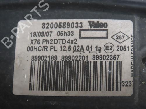 Used Right headlight RENAULT KANGOO (KC0/1_) 1.2 16V (KC05, KC06, KC03, KC0T, KC0W, KC1D) (75 hp) 30291895