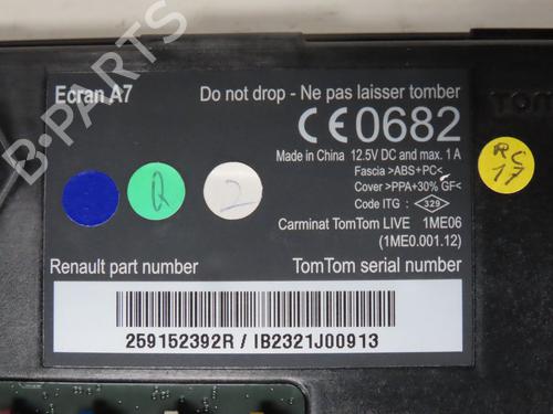 Display RENAULT FLUENCE (L3_) Z.E. | BP24625355C48 - Image 2