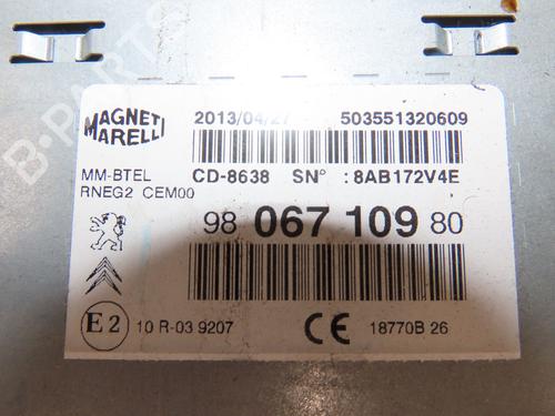 Radio PEUGEOT 508 I (8D_) 1.6 THP | BP29740219E6 