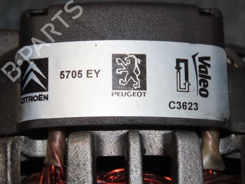 Generator PEUGEOT 207 (WA_, WC_) 1.6 HDi (90 hp) 28485453