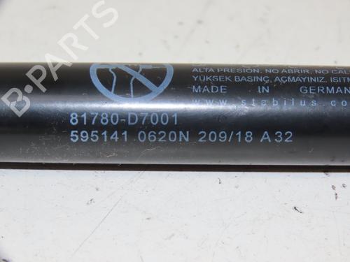 Used Tailgate lift support Tailgate lift support HYUNDAI TUCSON (TL, TLE) 1.6 CRDi (116 hp) 17100986 17100986