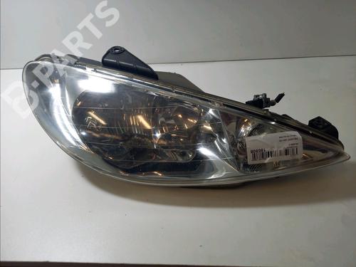 Used Right headlight Right headlight PEUGEOT 206 Hatchback (2A/C) 1.4 HDi eco 70 (68 hp) 9729994 9729994