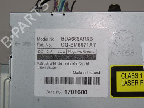 Radio MAZDA 3 (BL) 2.3 MPS Turbo (BL14) | BP24487905E6 