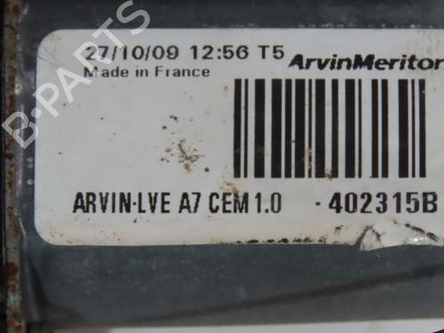 Used Front left window mechanism Front left window mechanism PEUGEOT 207 (WA_, WC_) 1.4 HDi (68 hp) 28068160 28068160
