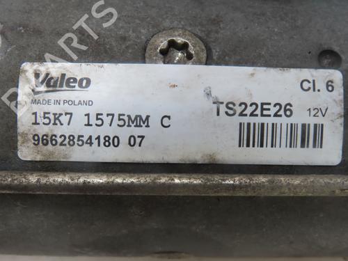 Startmotor PEUGEOT 208 I (CA_, CC_) 1.6 HDi / BlueHDi 75 (75 hp) 25450925