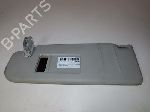 Left sun visor SKODA ROOMSTER (5J7) 1.9 TDI (105 hp) 17739219