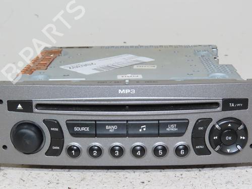 Used Radio PEUGEOT 308 SW I (4E_, 4H_) 1.6 HDi (109 hp) 23563424