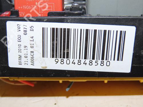 Used Fuse box DS DS 7 Crossback (J4_, JR_, JC_) 1.5 BlueHDi 130 (JCYHZJ, JCYHZR) (130 hp) 19540226