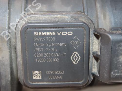 Used Mass air flow sensor RENAULT SCÉNIC II (JM0/1_) 1.5 dCi (JM1E, JM16) (106 hp) 27666205