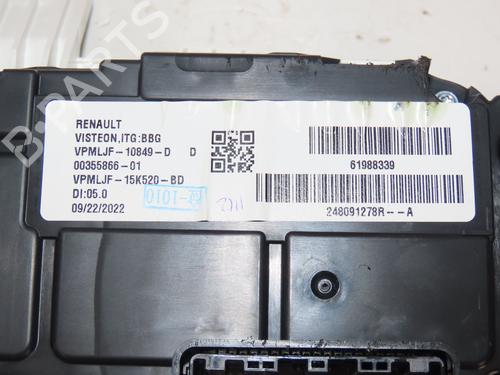Instrument cluster DACIA SPRING EV (B6M1) | BP37276813C47 - Image 5