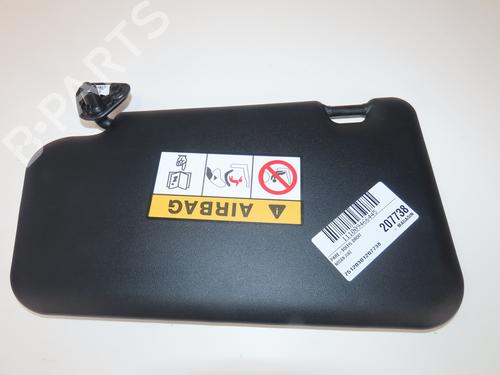 Used Right sun visor NISSAN JUKE (F15) 1.5 dCi (110 hp) 26442800
