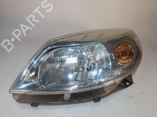 Left headlight DACIA SANDERO 1.4 MPI LPG | BP28445745C28 