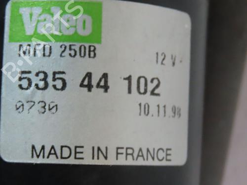 Used Front wiper motor CITROËN SAXO (S0, S1) 1.1 X, SX (60 hp) 26280926