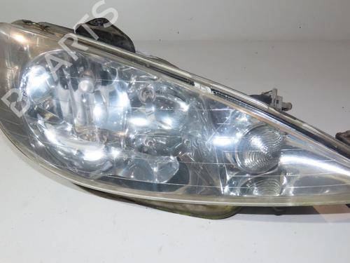 Right headlight PEUGEOT 206 Hatchback (2A/C) 1.4 HDi eco 70 | BP25587007C29 